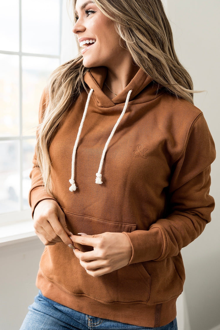 BEVIQUEEN Staple Hoodie - Toffee