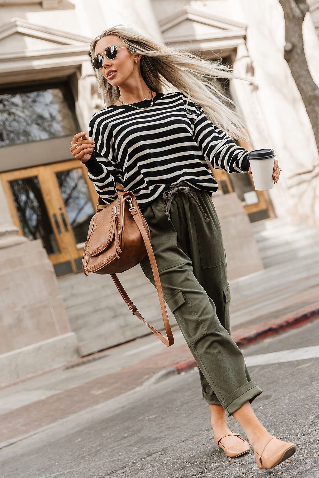 BEVIQUEEN It Girl Stripe Sweater