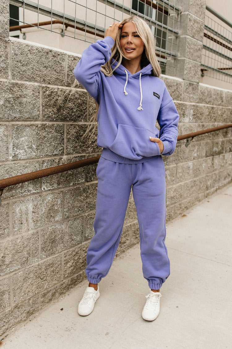 BEVIQUEEN Comfort Zone Joggers - Lilac