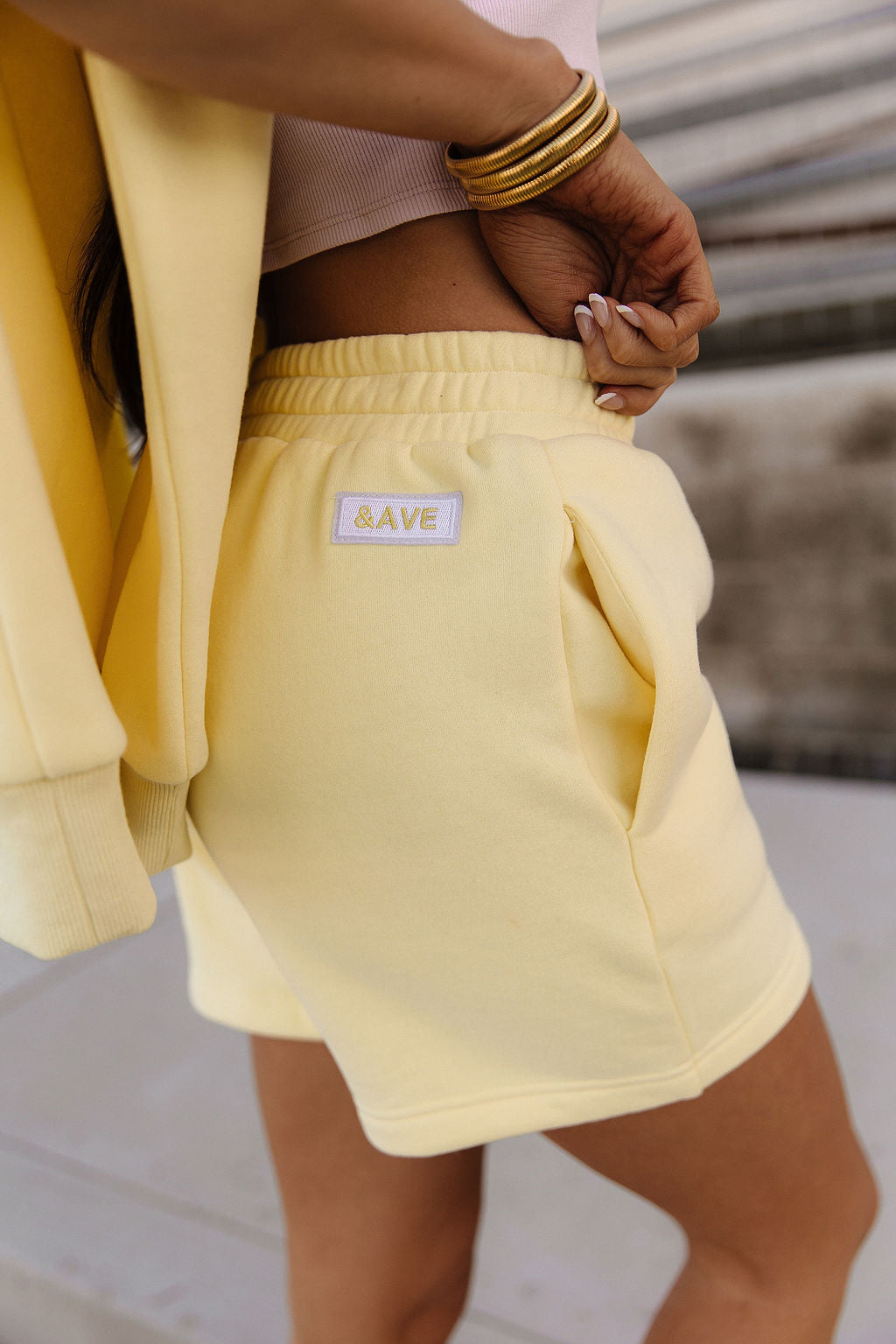 BEVIQUEEN Comfort Zone Shorts - Butter