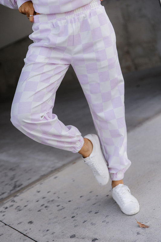BEVIQUEEN University Joggers - Fresh Start