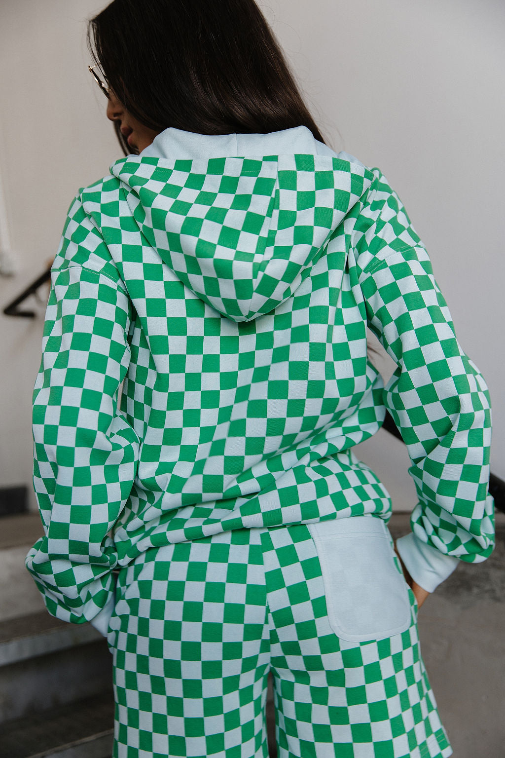 BEVIQUEEN University HalfZip Sweatshirt - Sweet Breeze