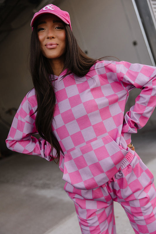 BEVIQUEEN University Hoodie - Rosy Daydream
