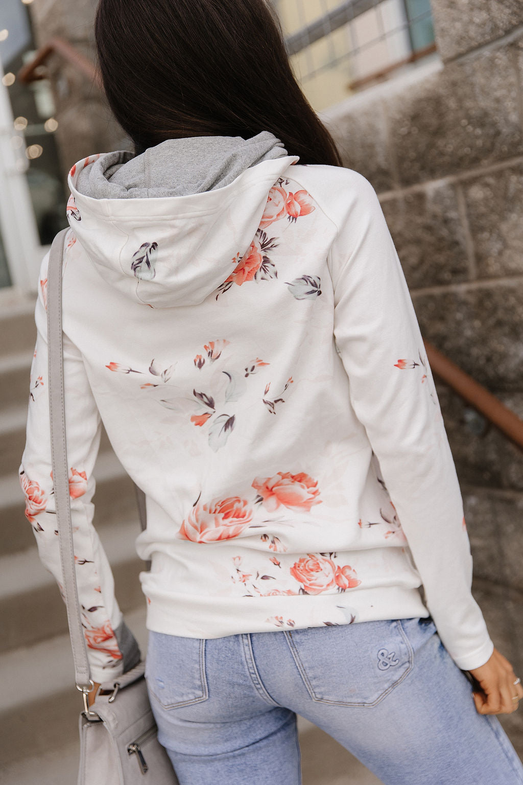 BEVIQUEEN DoubleHood™ Sweatshirt - Brushed Blossoms