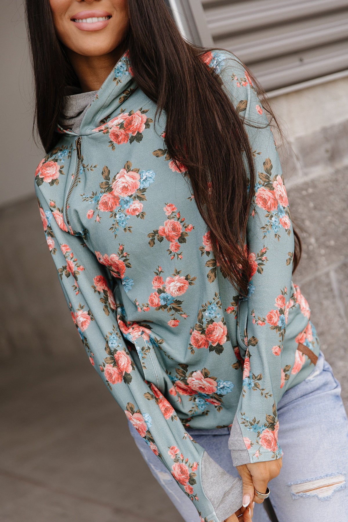 BEVIQUEEN DoubleHood™ Sweatshirt - Blue Skies Ahead