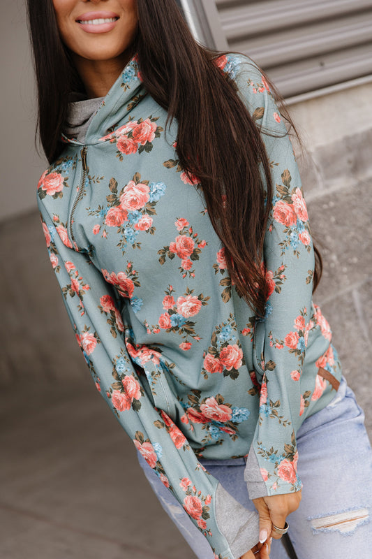 BEVIQUEEN DoubleHood™ Sweatshirt - Blue Skies Ahead