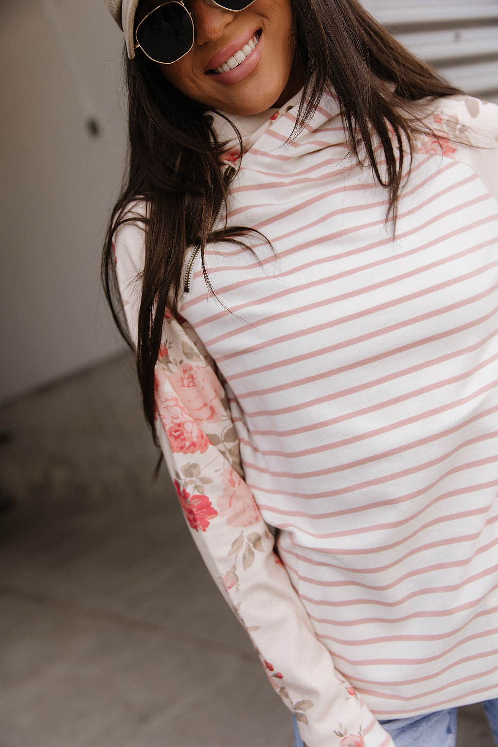 BEVIQUEEN DoubleHood™ Sweatshirt - Blossom Breeze