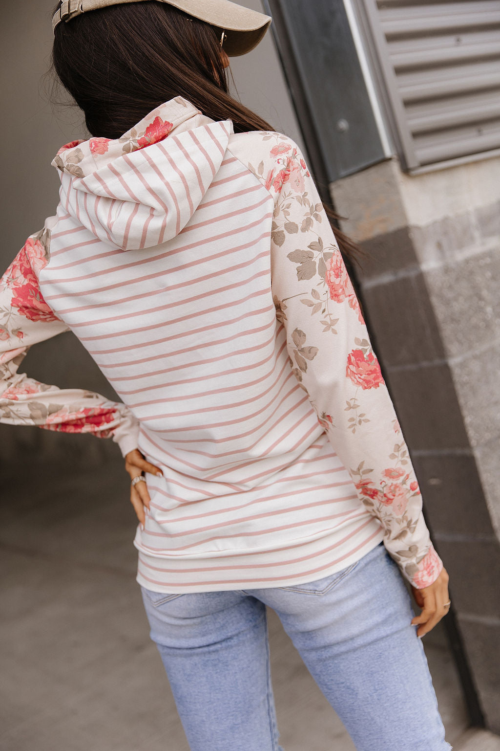BEVIQUEEN DoubleHood™ Sweatshirt - Blossom Breeze