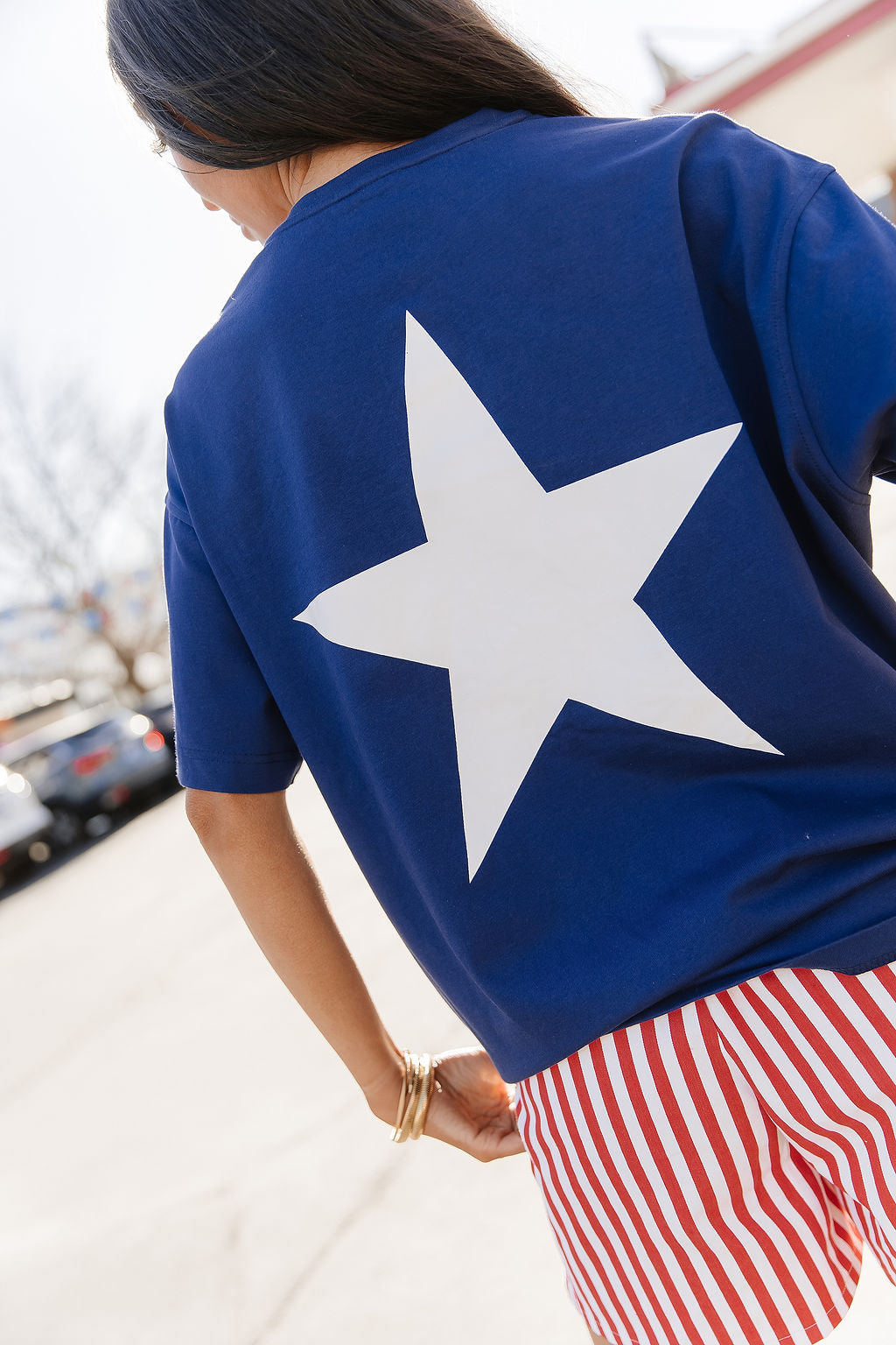 BEVIQUEEN Boyfriend Tee - America