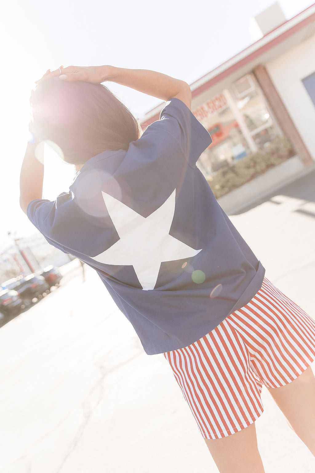 BEVIQUEEN Boyfriend Tee - America