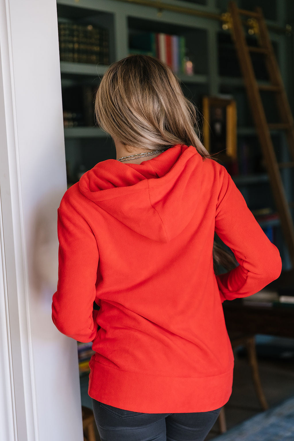 BEVIQUEEN HalfZip Sweatshirt - Cozy Cutie Cherry