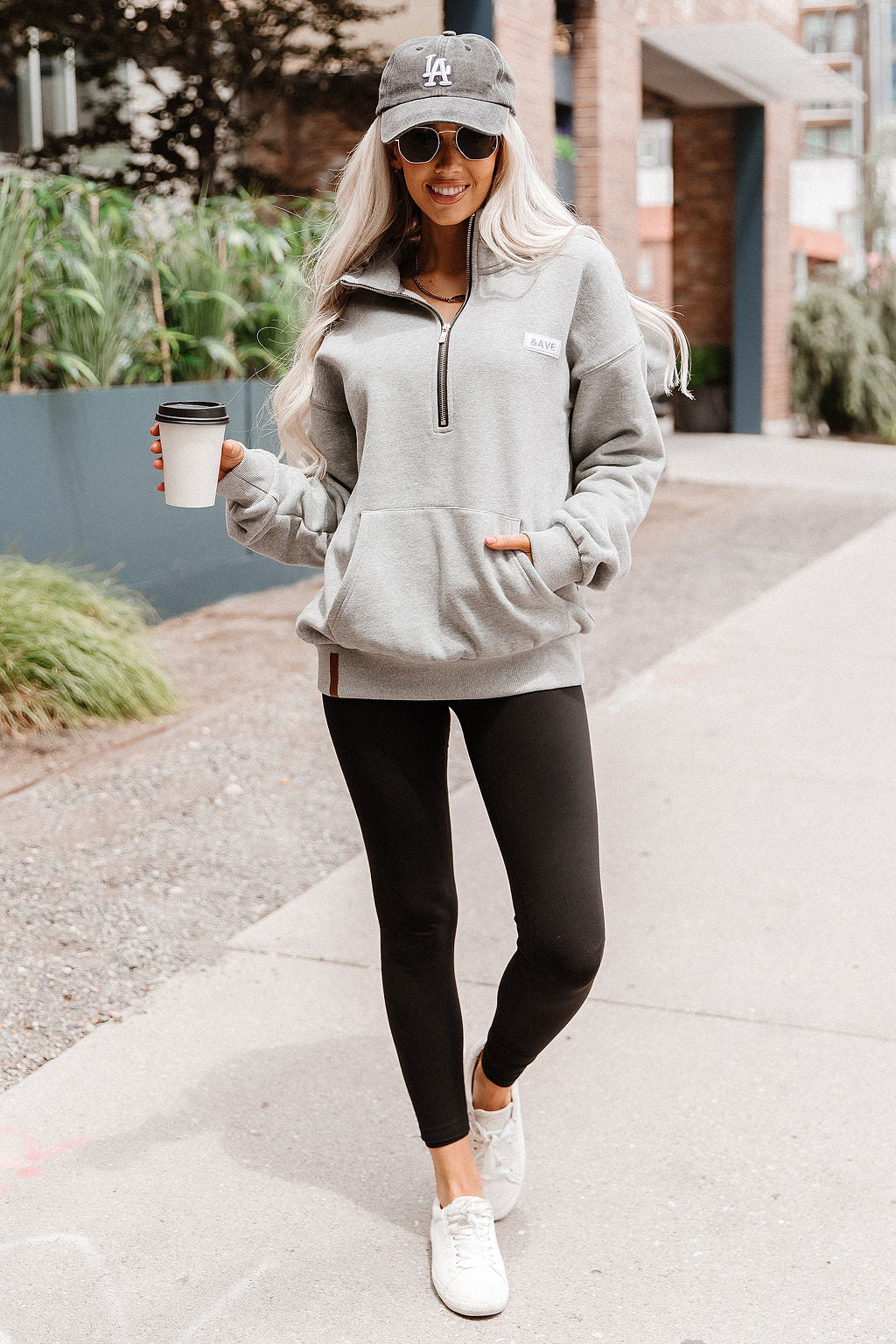 BEVIQUEEN Comfort Zone HalfZip - Morning Run