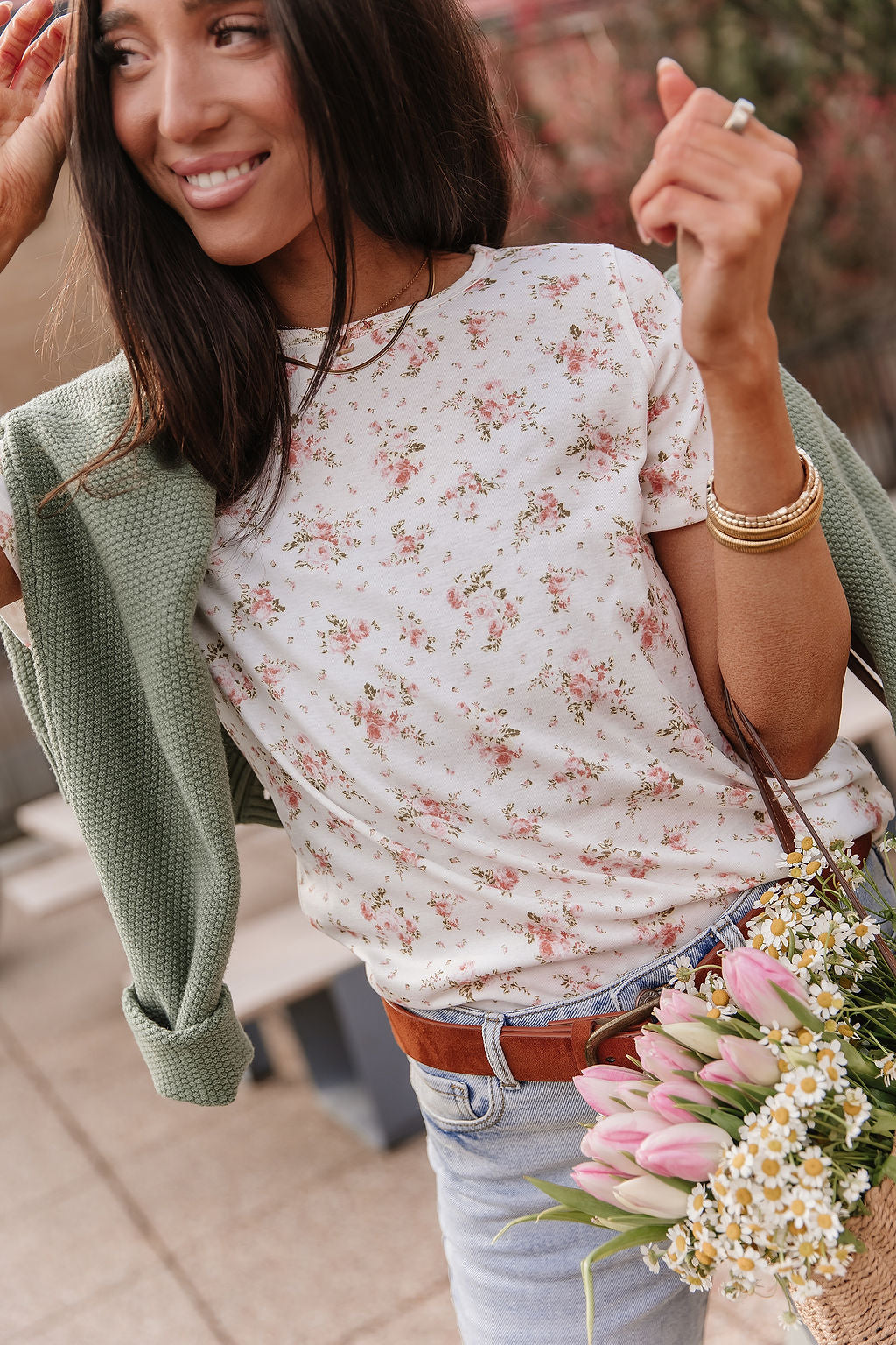BEVIQUEEN Cloud Knit Cardigan - Fern