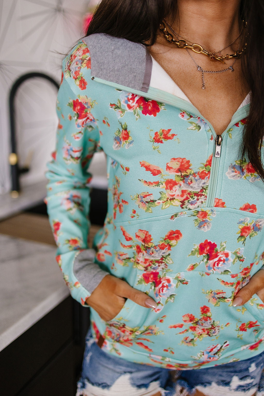 BEVIQUEEN HalfZip Sweatshirt - Picked For You