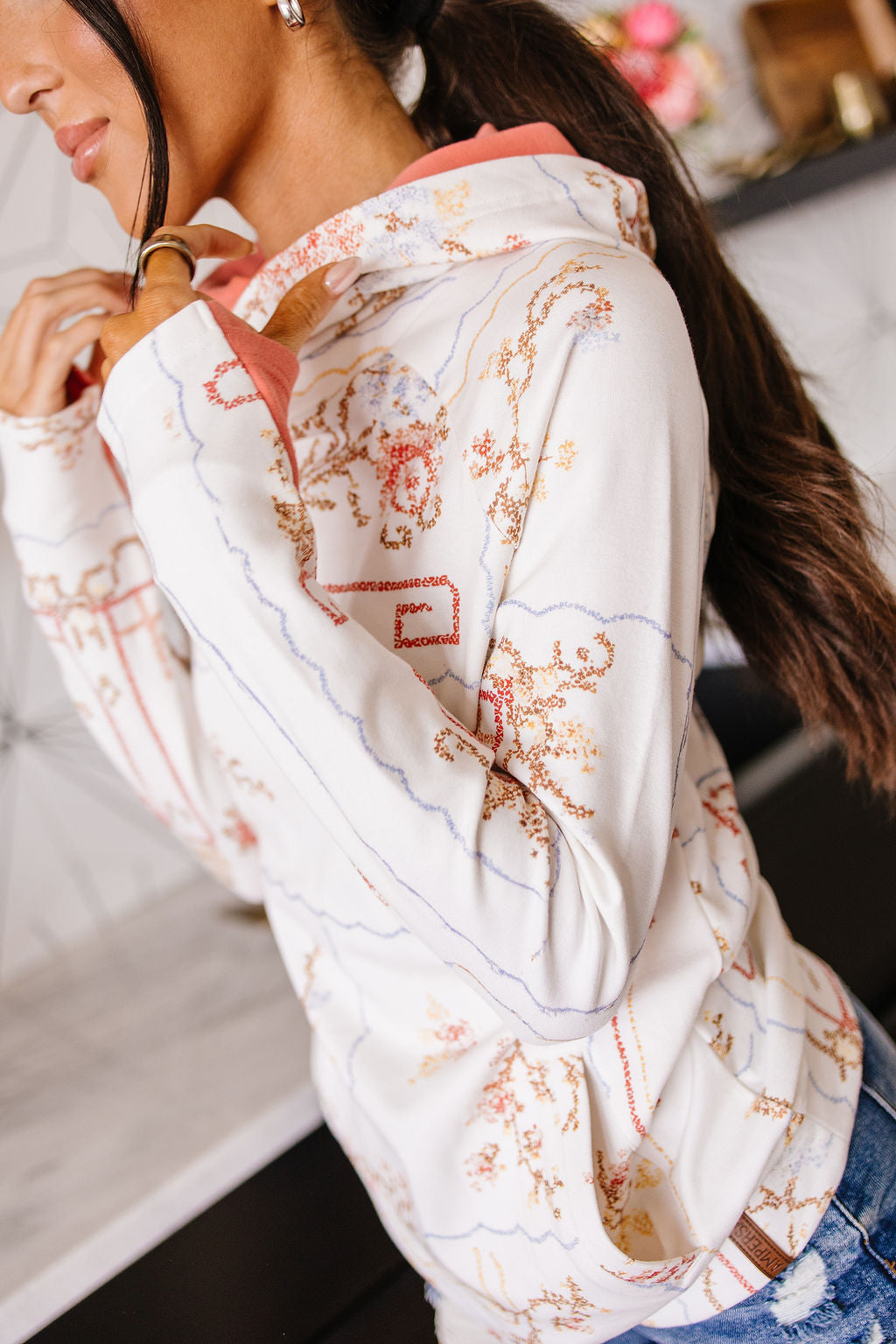 BEVIQUEEN DoubleHood™ Sweatshirt - Late Night Talking