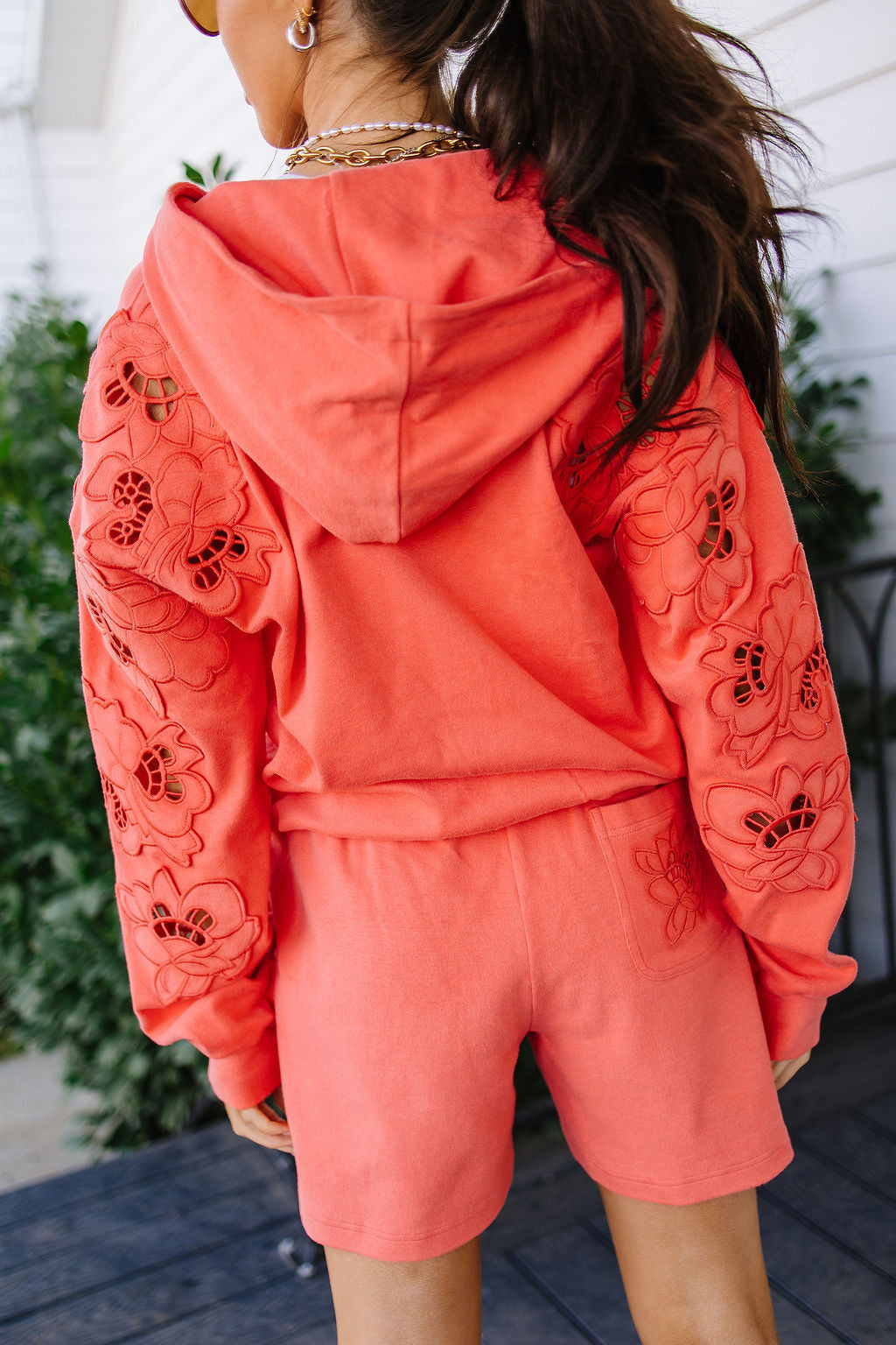 BEVIQUEEN University FullZip - Love Story Grapefruit