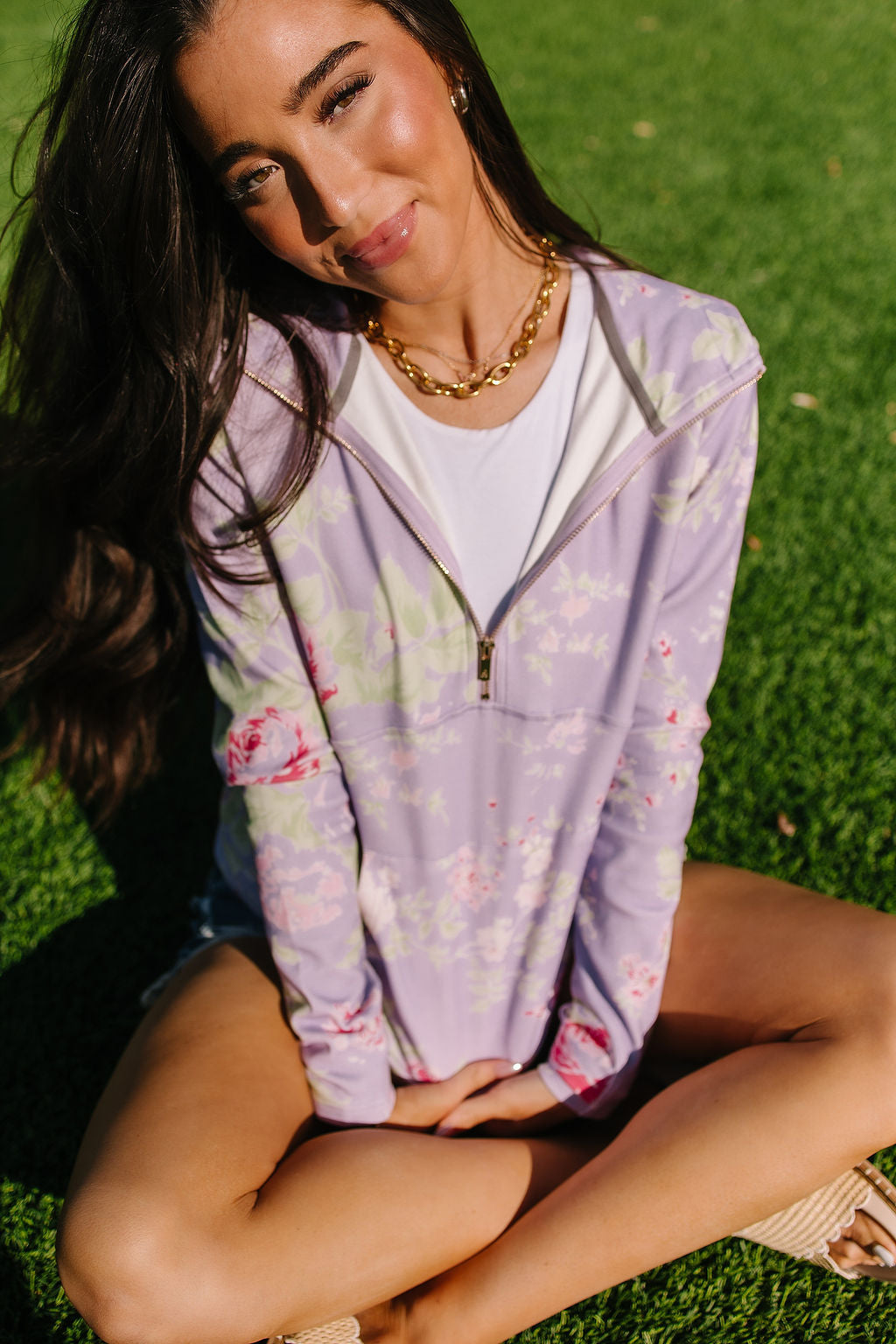 BEVIQUEEN HalfZip Sweatshirt - Nights Like These