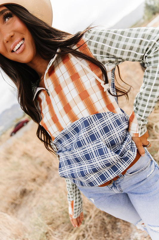 BEVIQUEEN HalfZip Sweatshirt - Cowpoke Cutie