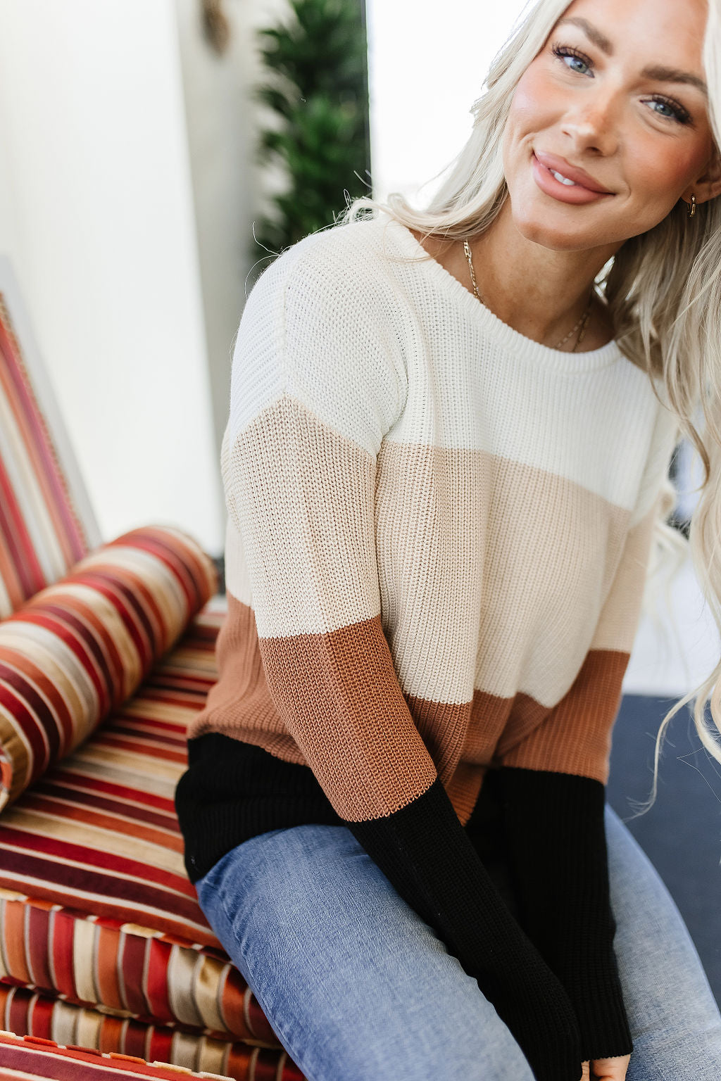 BEVIQUEEN Paige Sweater - Fawn