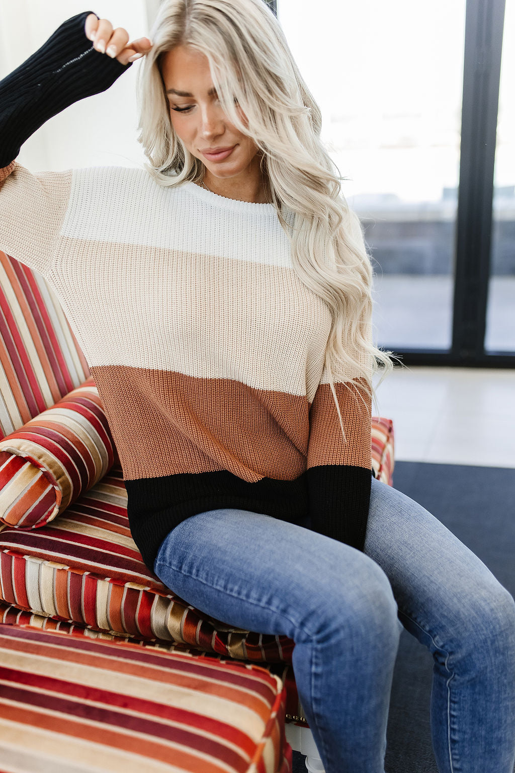 BEVIQUEEN Paige Sweater - Fawn