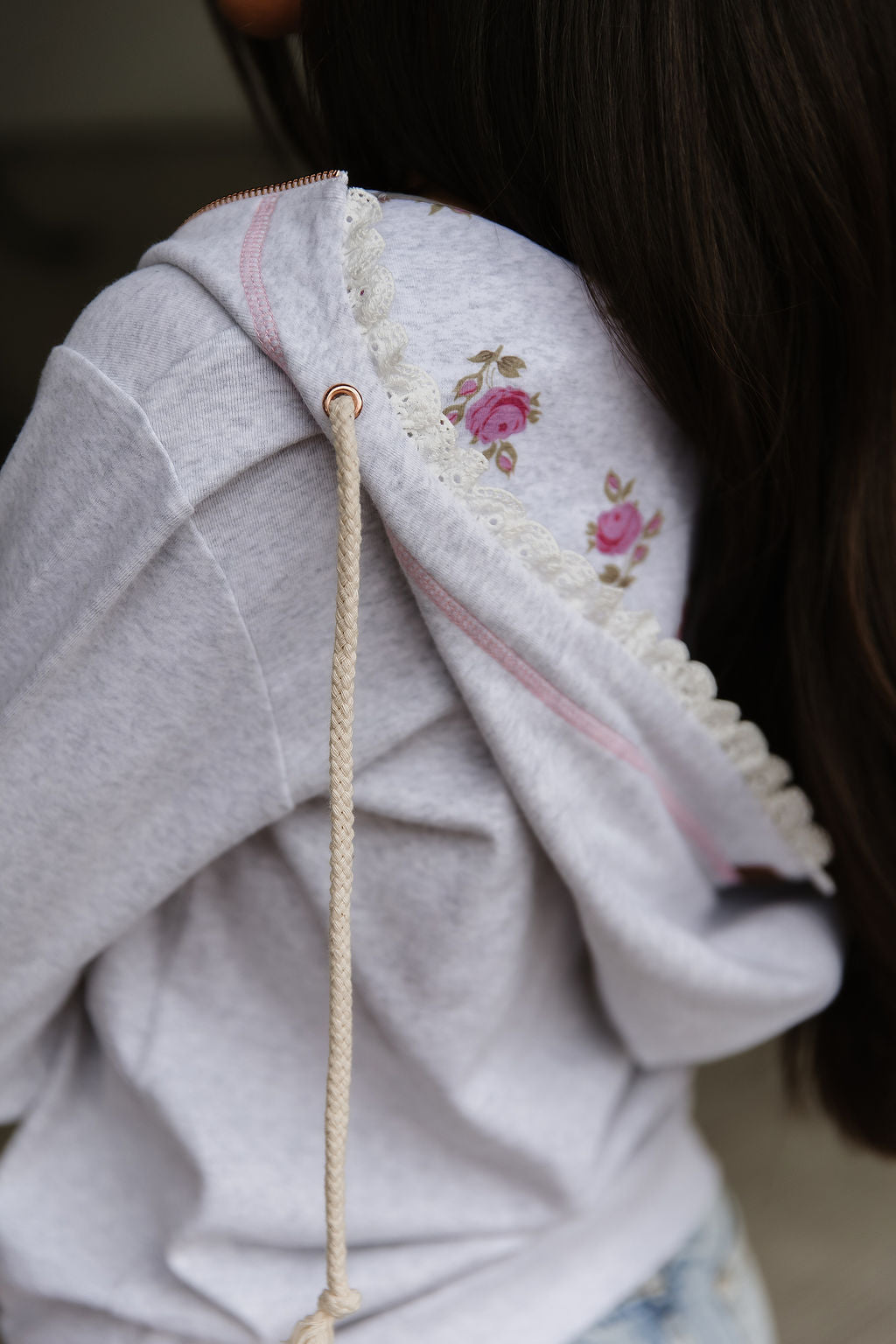 BEVIQUEEN FullZip Sweatshirt - Morning Mist