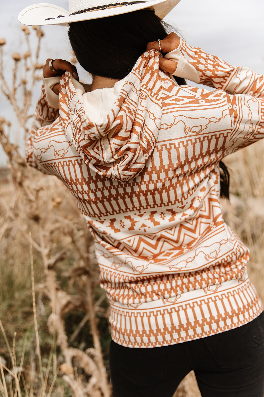 BEVIQUEEN HalfZip Sweatshirt - Bronco Babe