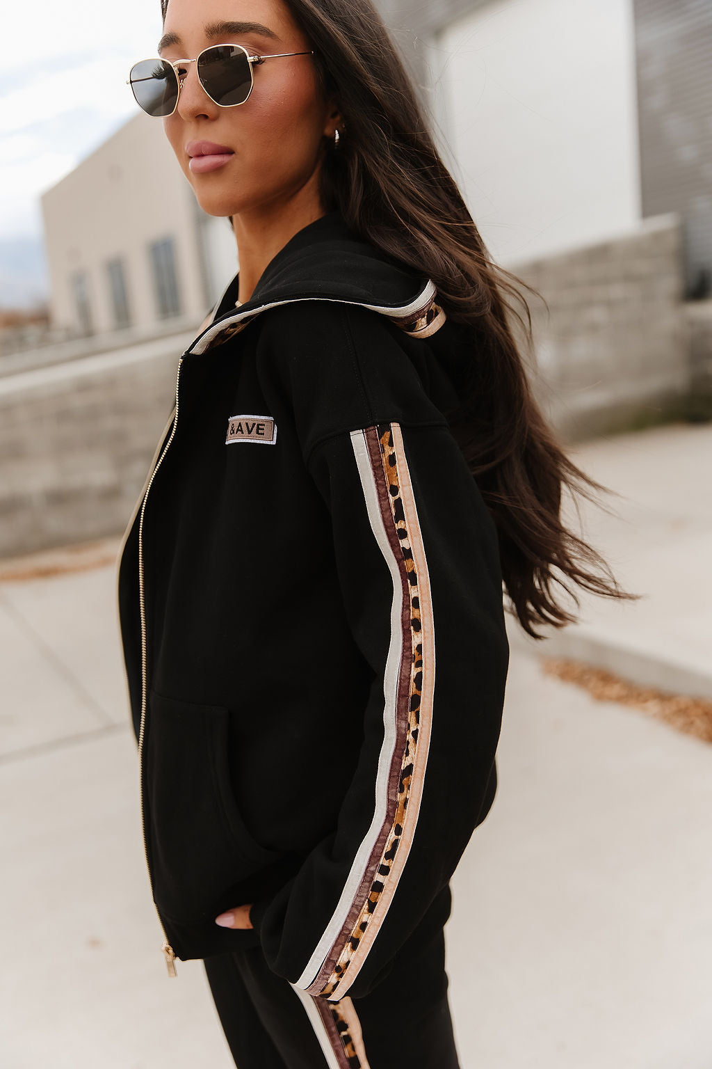 BEVIQUEEN Comfort Zone FullZip - Fearless & Free
