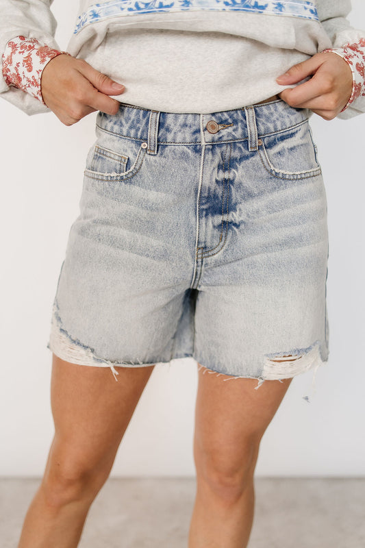 BEVIQUEEN Ampersand 410 Denim Shorts