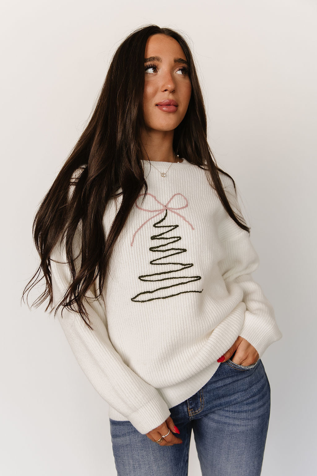 BEVIQUEEN All Spruced Up Sweater