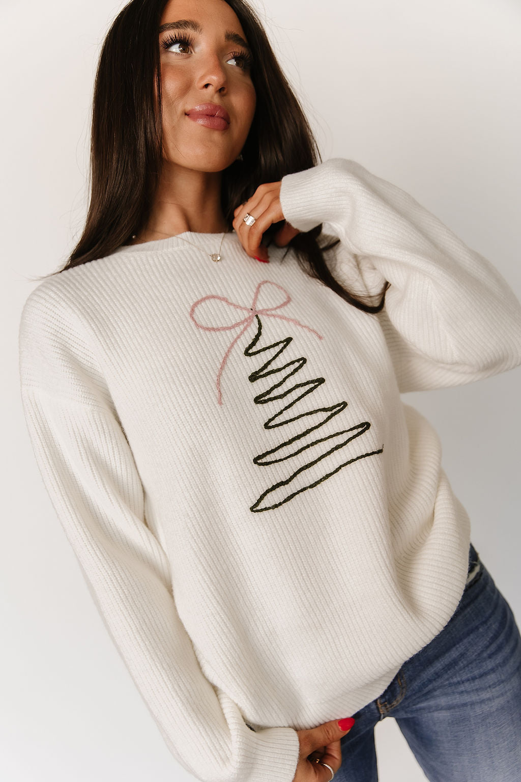 BEVIQUEEN All Spruced Up Sweater