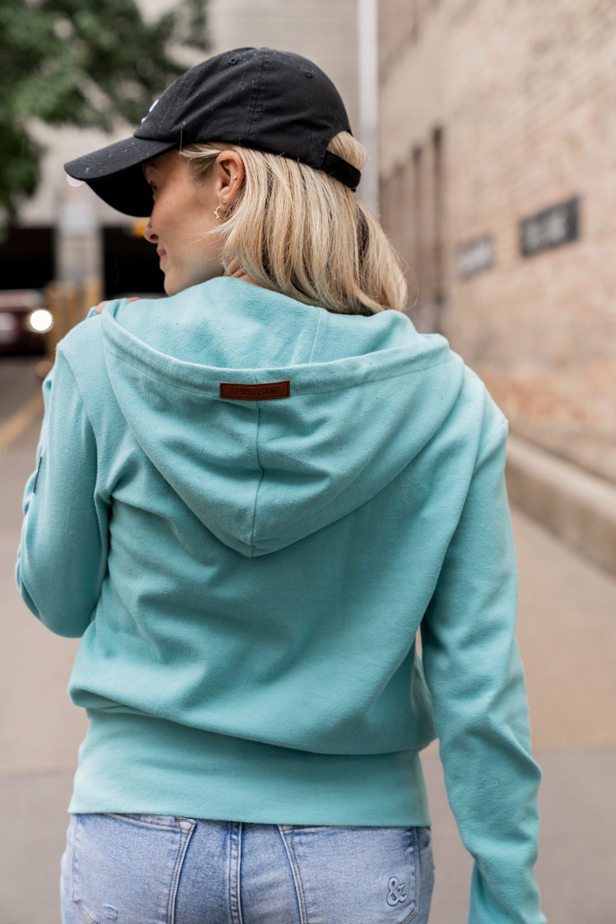 BEVIQUEEN FullZip Sweatshirt - Ocean
