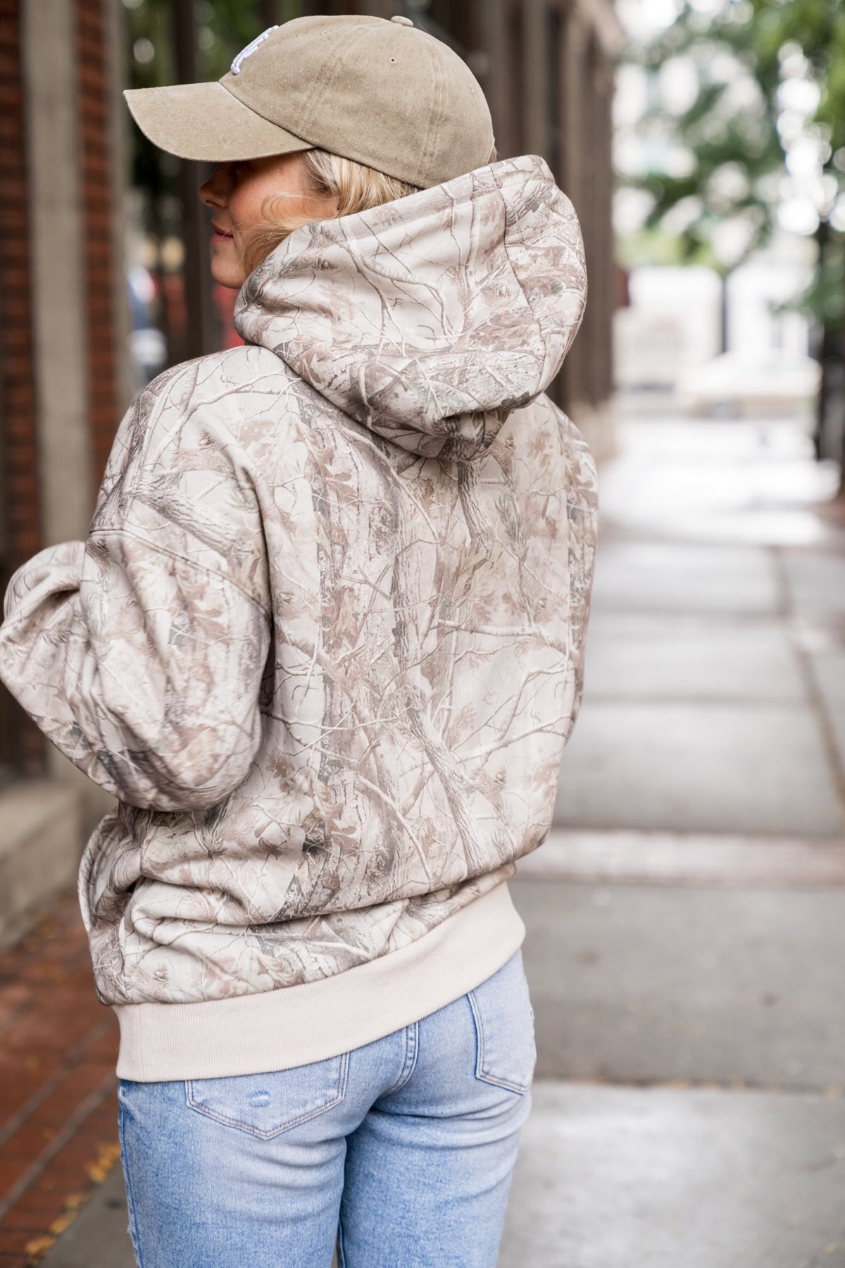 BEVIQUEEN Comfort Zone Hoodie - Backwoods Babe