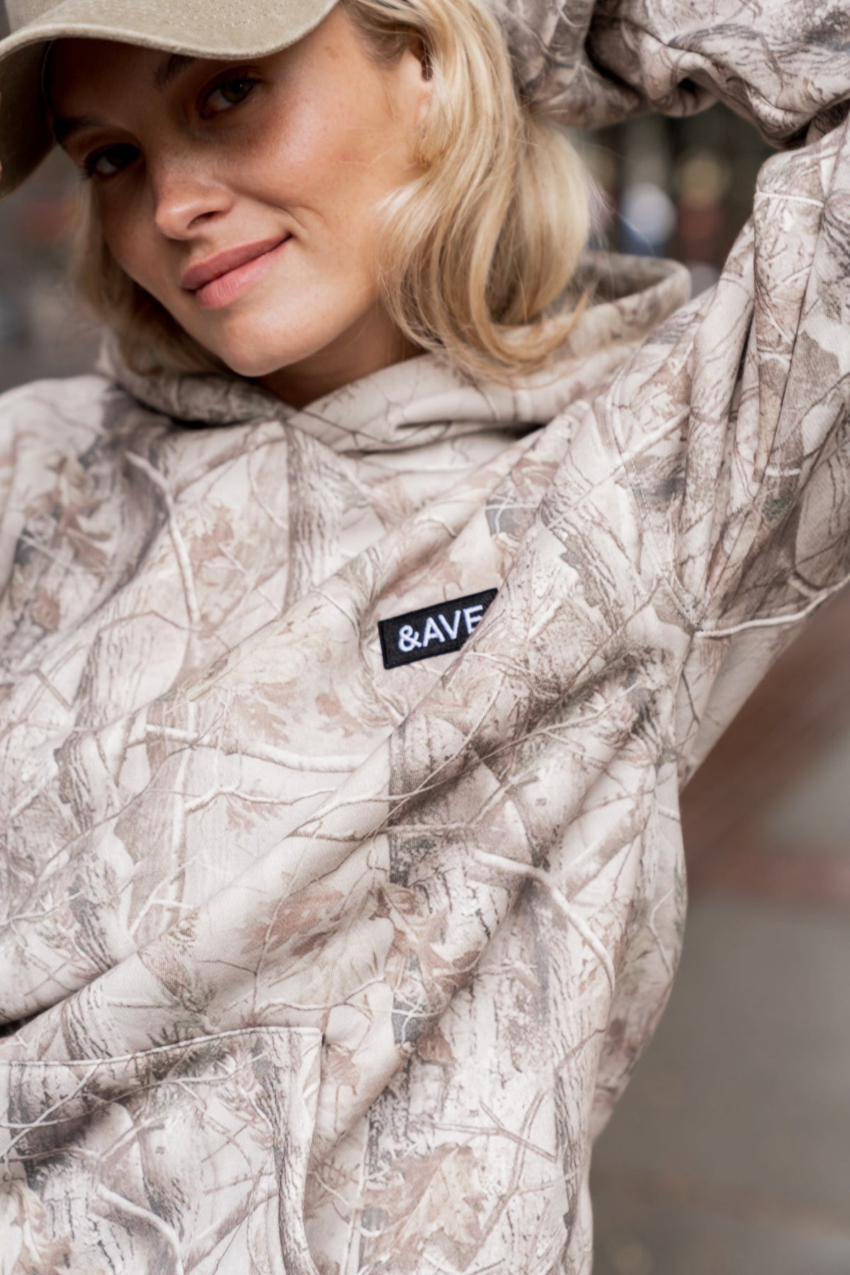 BEVIQUEEN Comfort Zone Hoodie - Backwoods Babe