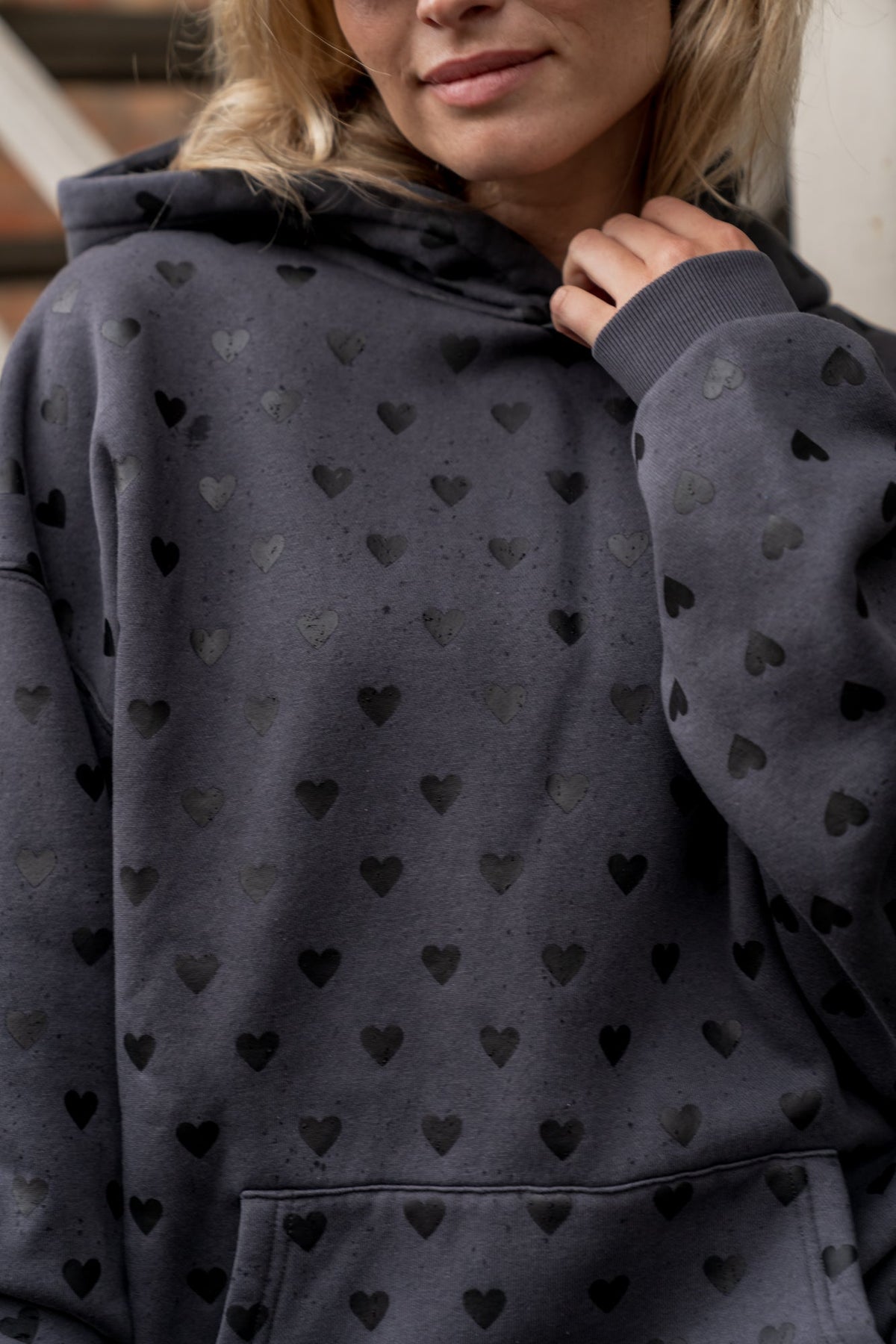 BEVIQUEEN Comfort Zone Hoodie - Heart To Heart