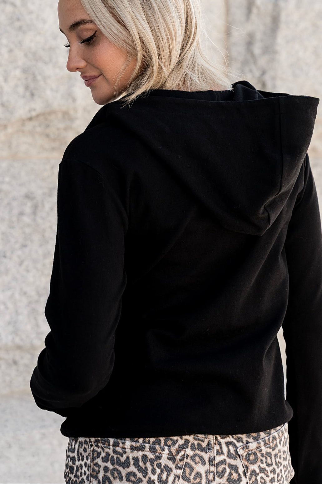 BEVIQUEEN HalfZip Sweatshirt - Midnight Rose