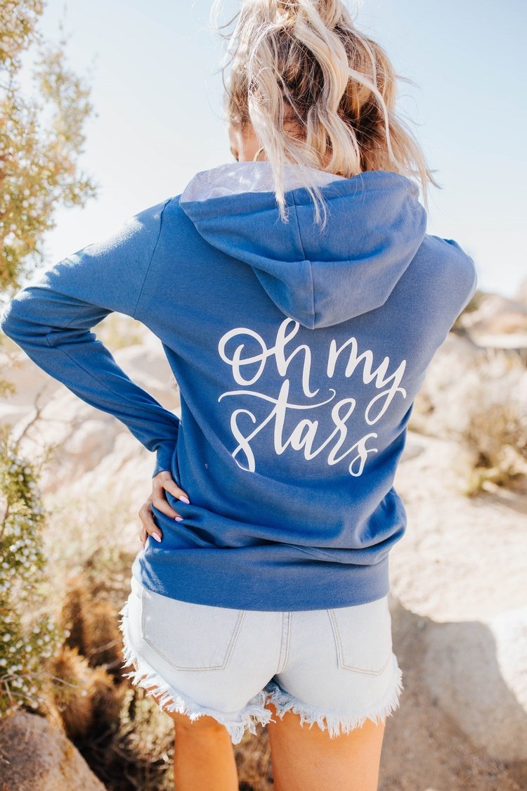 BEVIQUEEN FullZip Sweatshirt - Oh My Stars
