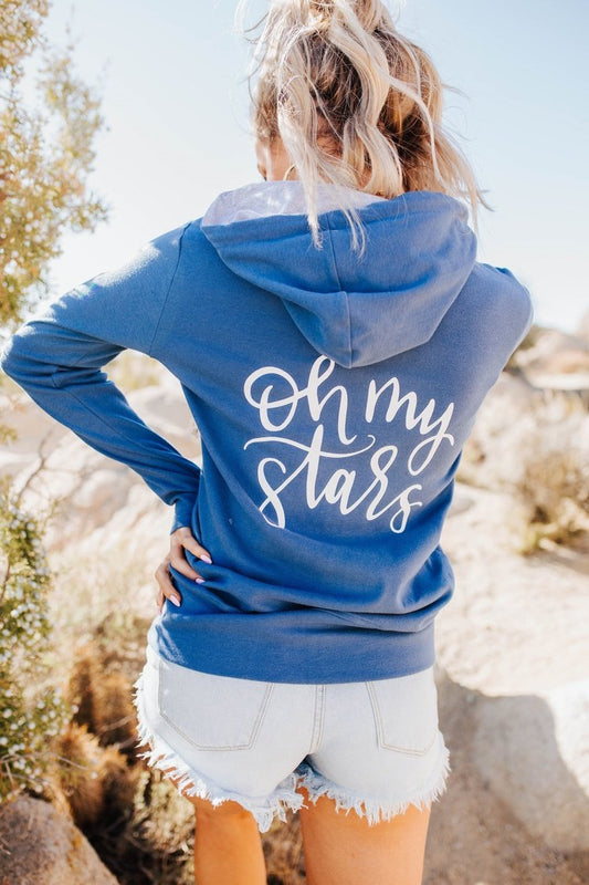 BEVIQUEEN FullZip Sweatshirt - Oh My Stars