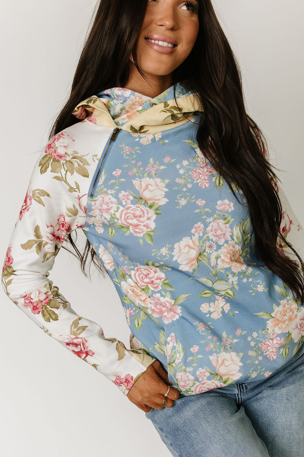 BEVIQUEEN DoubleHood™ Sweatshirt - Secret Garden