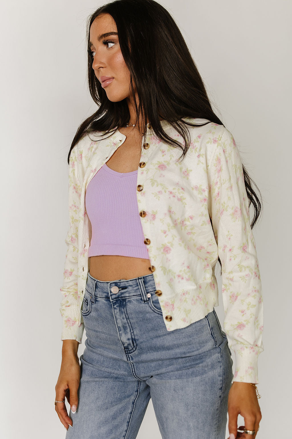 BEVIQUEEN Summer Rose Cardigan