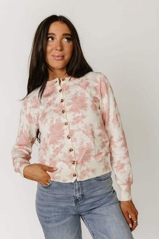 BEVIQUEEN Antique Rose Cardigan
