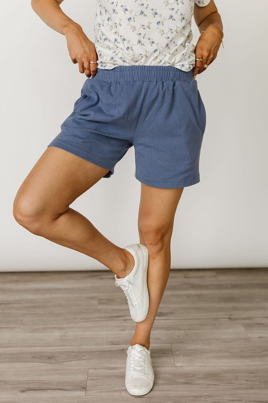 BEVIQUEEN Lace Pocket Shorts - Forget Me Not