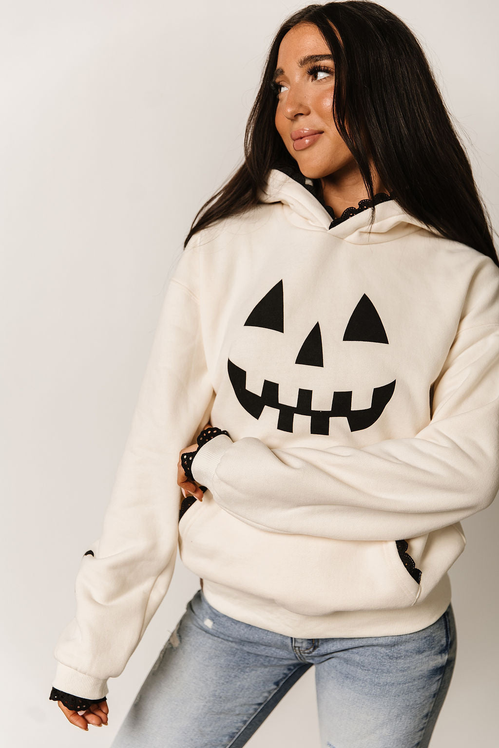 BEVIQUEEN Comfort Zone Hoodie - Hey Pumpkin