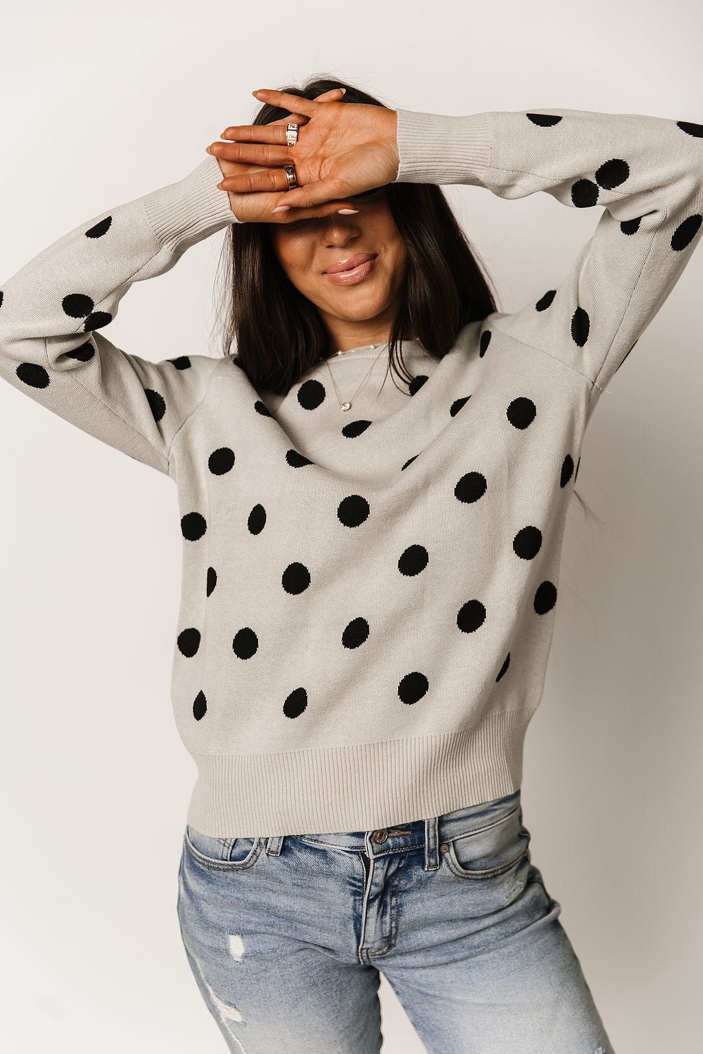 BEVIQUEEN Dotted Darling Sweater