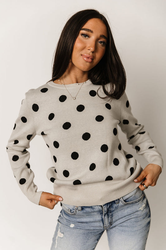 BEVIQUEEN Dotted Darling Sweater