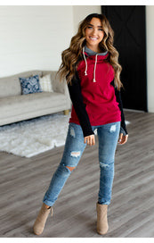BEVIQUEEN DoubleHood™ Sweatshirt - Cuddle & Cocoa