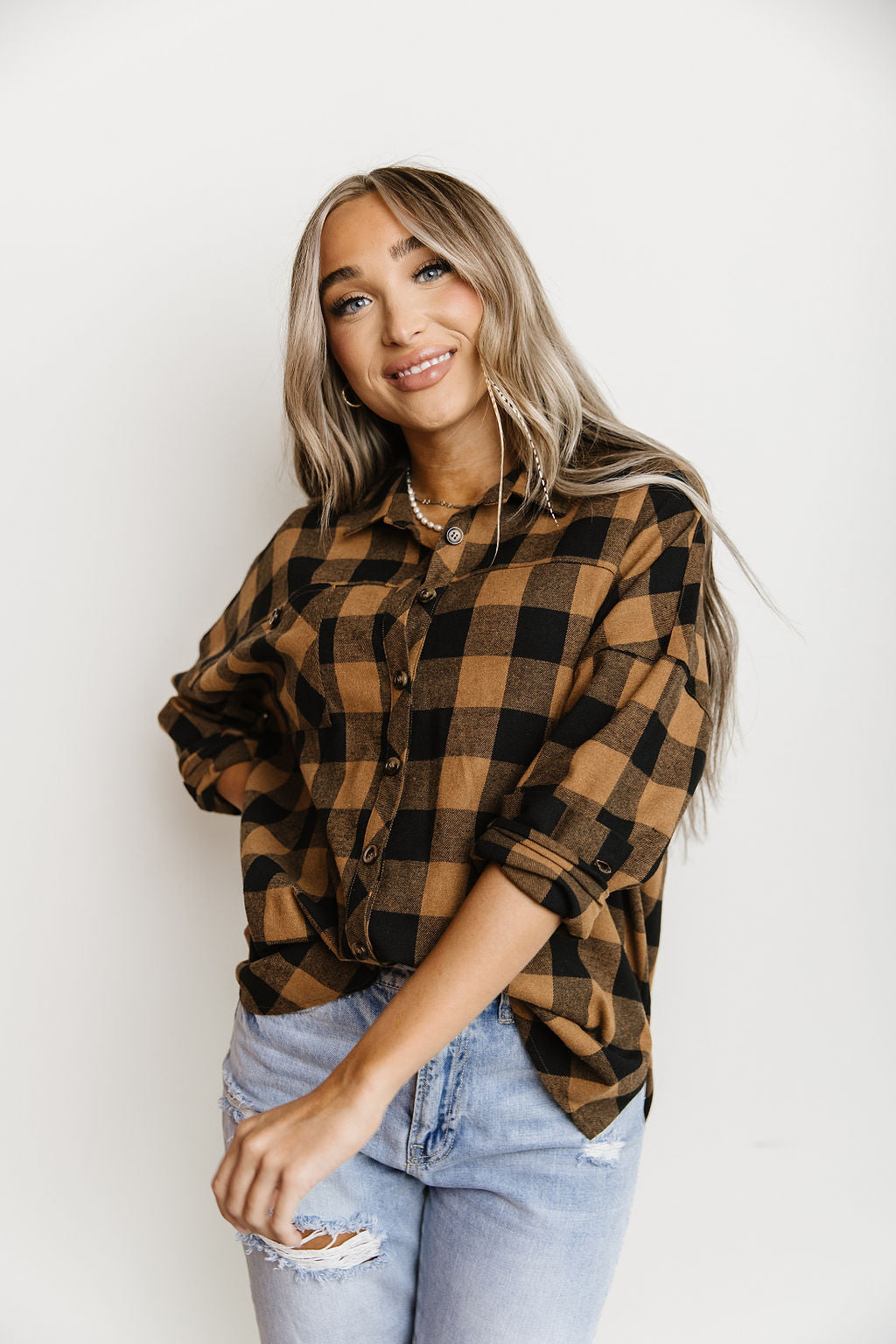 BEVIQUEEN Buffalo Plaid Flannel