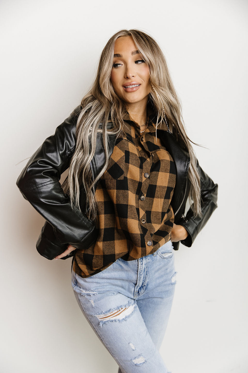 BEVIQUEEN Buffalo Plaid Flannel