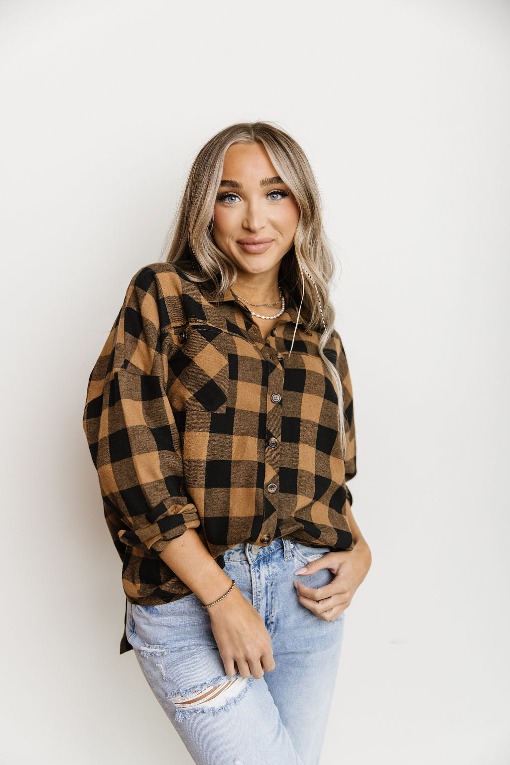 BEVIQUEEN Buffalo Plaid Flannel