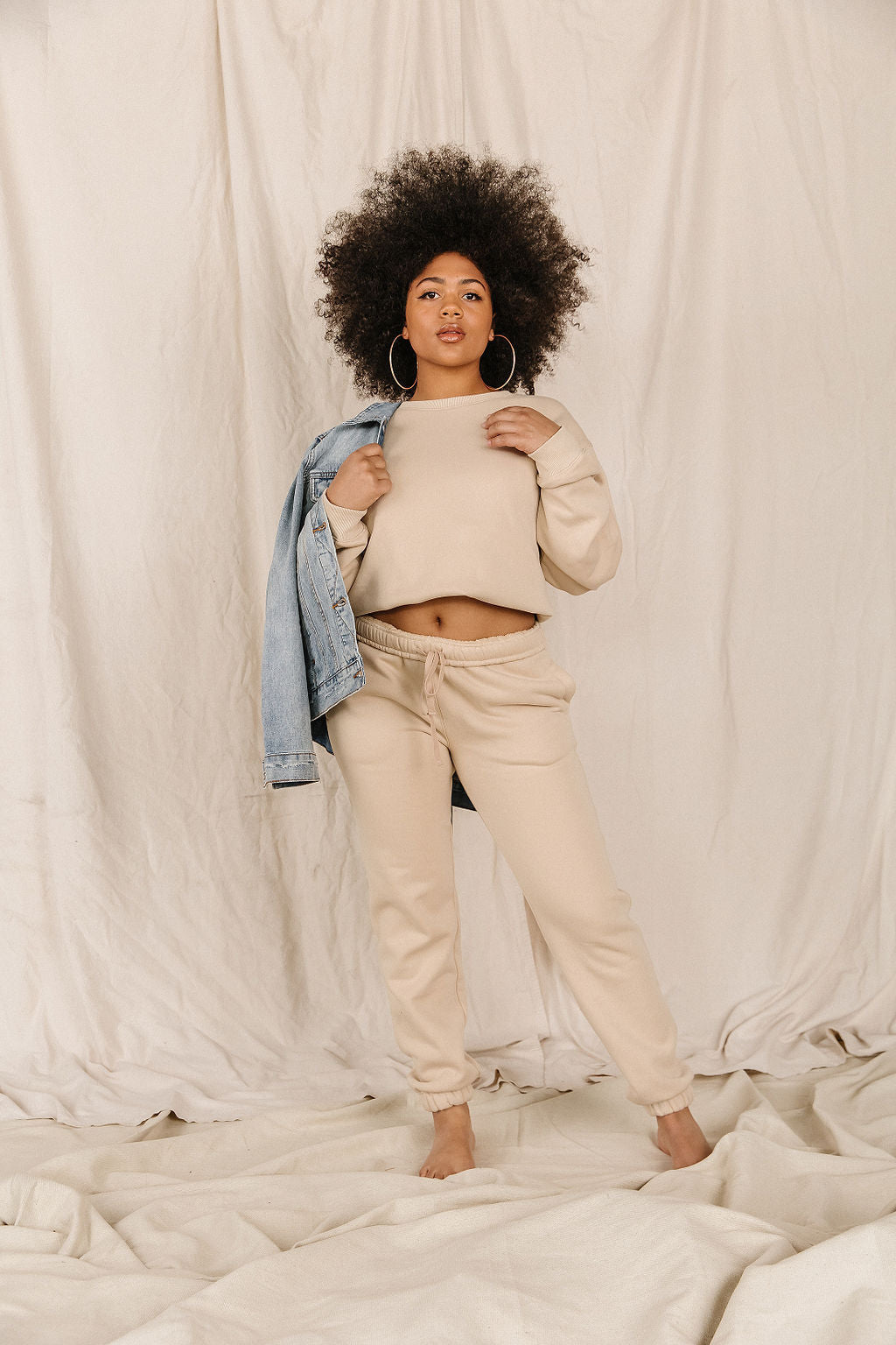 BEVIQUEEN Offline Joggers- Tan