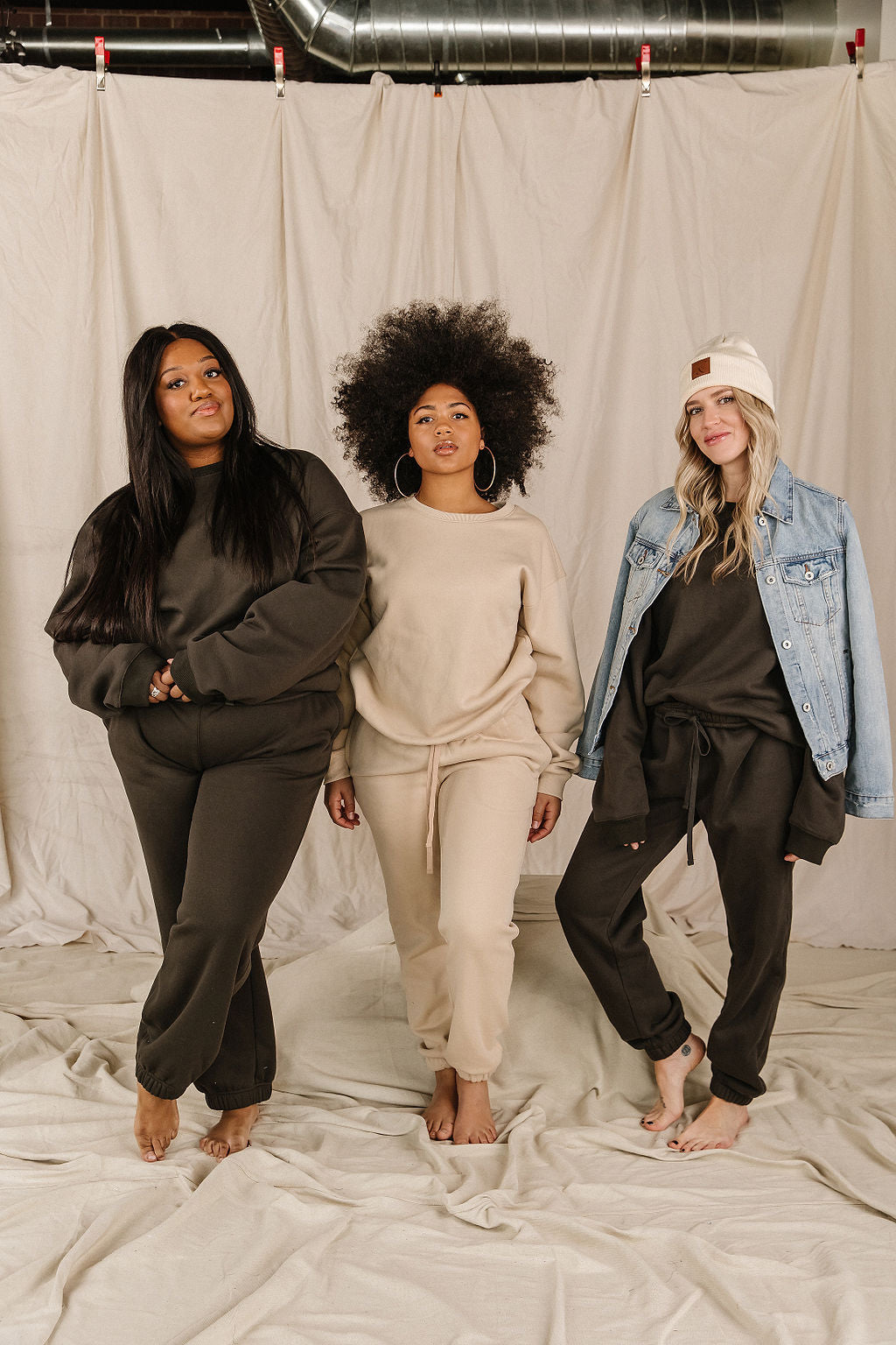BEVIQUEEN Offline Joggers- Tan